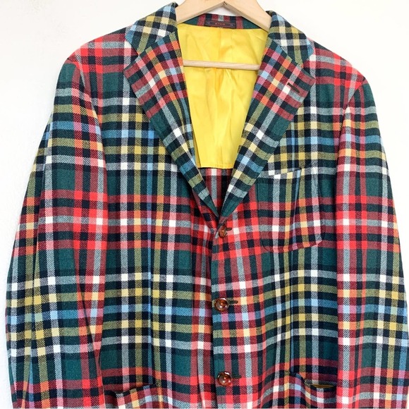 Etro Tartan Wool Blazer - Picture 3 of 8